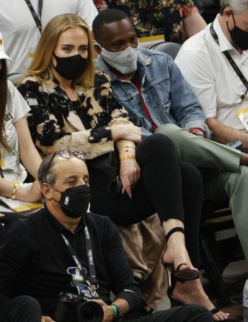 Adele and Rich Paul made their public debut at Game 5 of the NBA Finals in July, 2021.